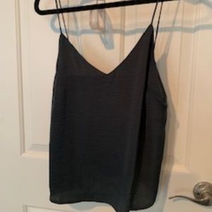 Silky Evergreen Spaghetti Strap Tank